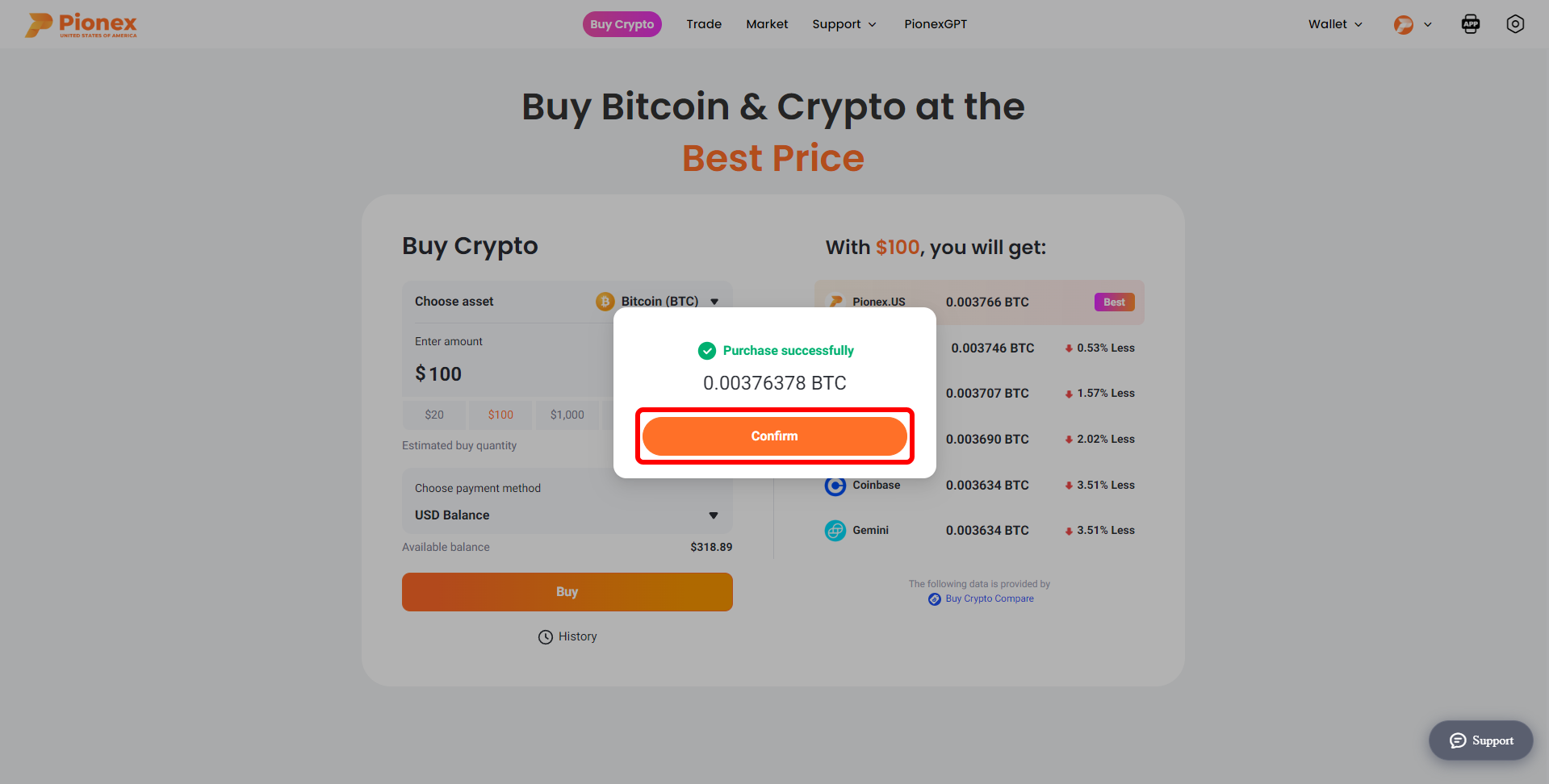 How to Buy, Sell, & Convert Crypto – Pionex US Help Center