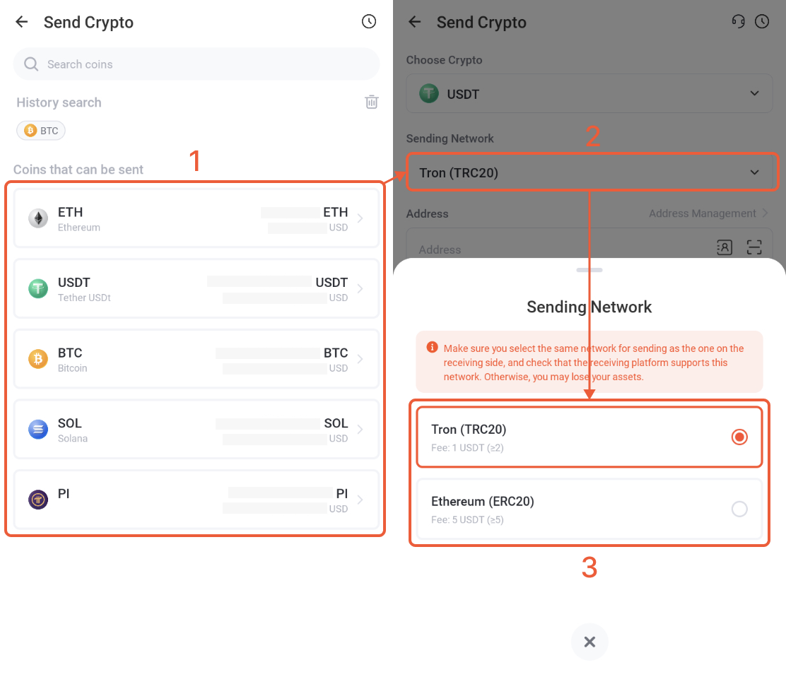 How to Send Crypto on Pionex.US – Pionex US Help Center